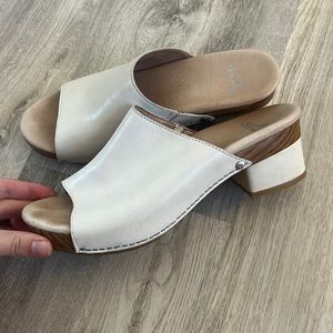 Dansko sandals with heel